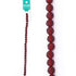 AussieSuperStore Jewellery Making Supplies Red Strung Beads Glass Round Facet 8mm 27pcs (in 3 colors) Strung Beads Glass Round Facet 8mm 27pcs | Jewellery Making Beads 9323823179533 BBS2014164